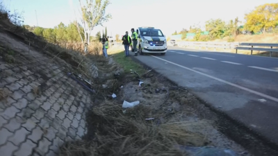 Lugar do accidente en Granada