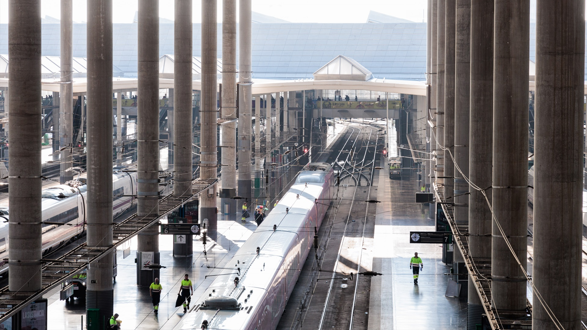 Estación de tren de Atocha. Carlos Luján / Europa Press