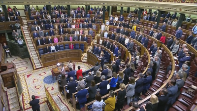 Os deputados do Congreso gardan un minuto de silencio polas vítimas da DINA