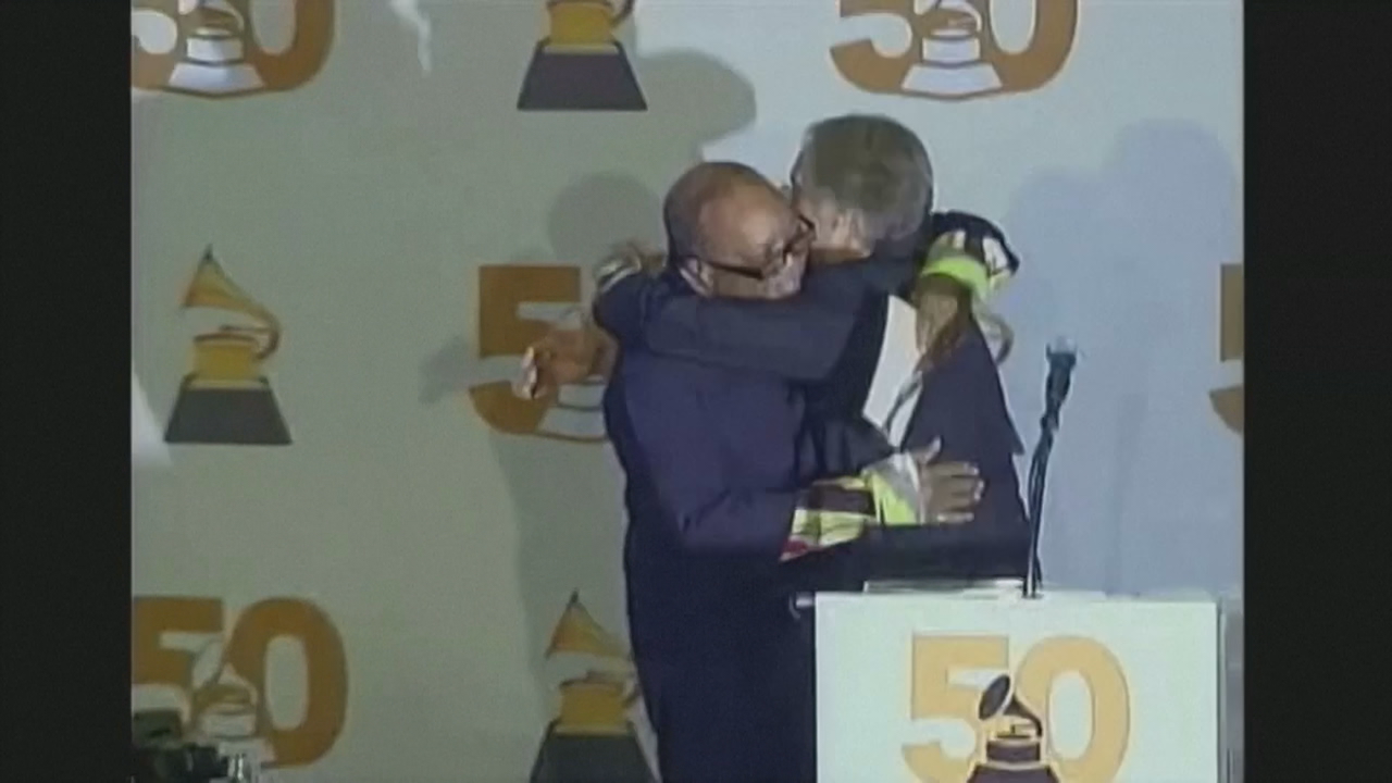 Quincy Jones con Steven Spielberg (Reuters).