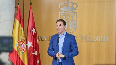 O voceiro do PSOE na Asamblea de Madrid, Juan Lobato, o pasado 14 de novembro (Jesús Hellín/Europa Press).