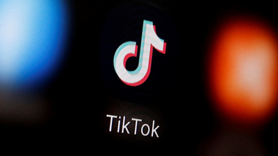 Logo da rede social chinesa TikTok / Reuters