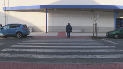 Paso de peóns onde se produciu o atropelo