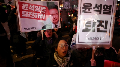 Protestas en Corea do Sur para que o presidente Yoon Suk-yeol renuncie (Reuters)