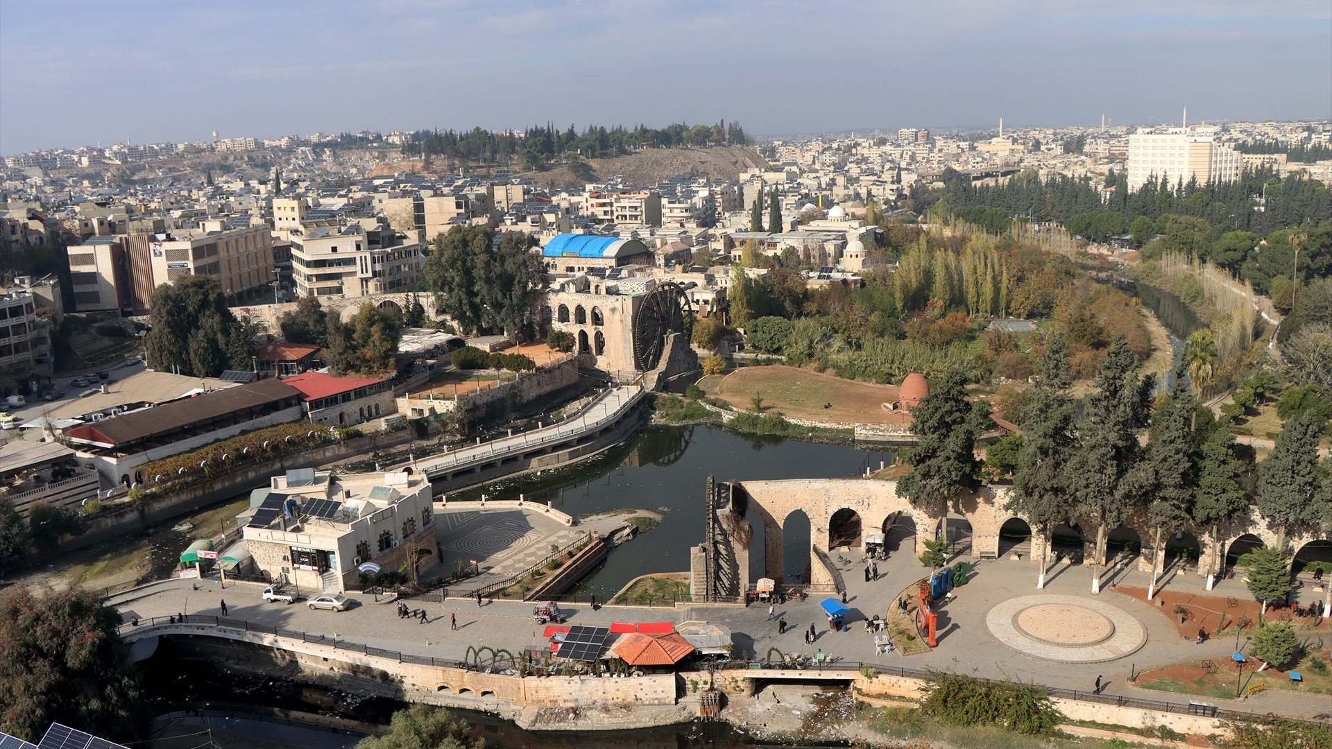 Vista xeral da cidade siria de Hama / Europa Press