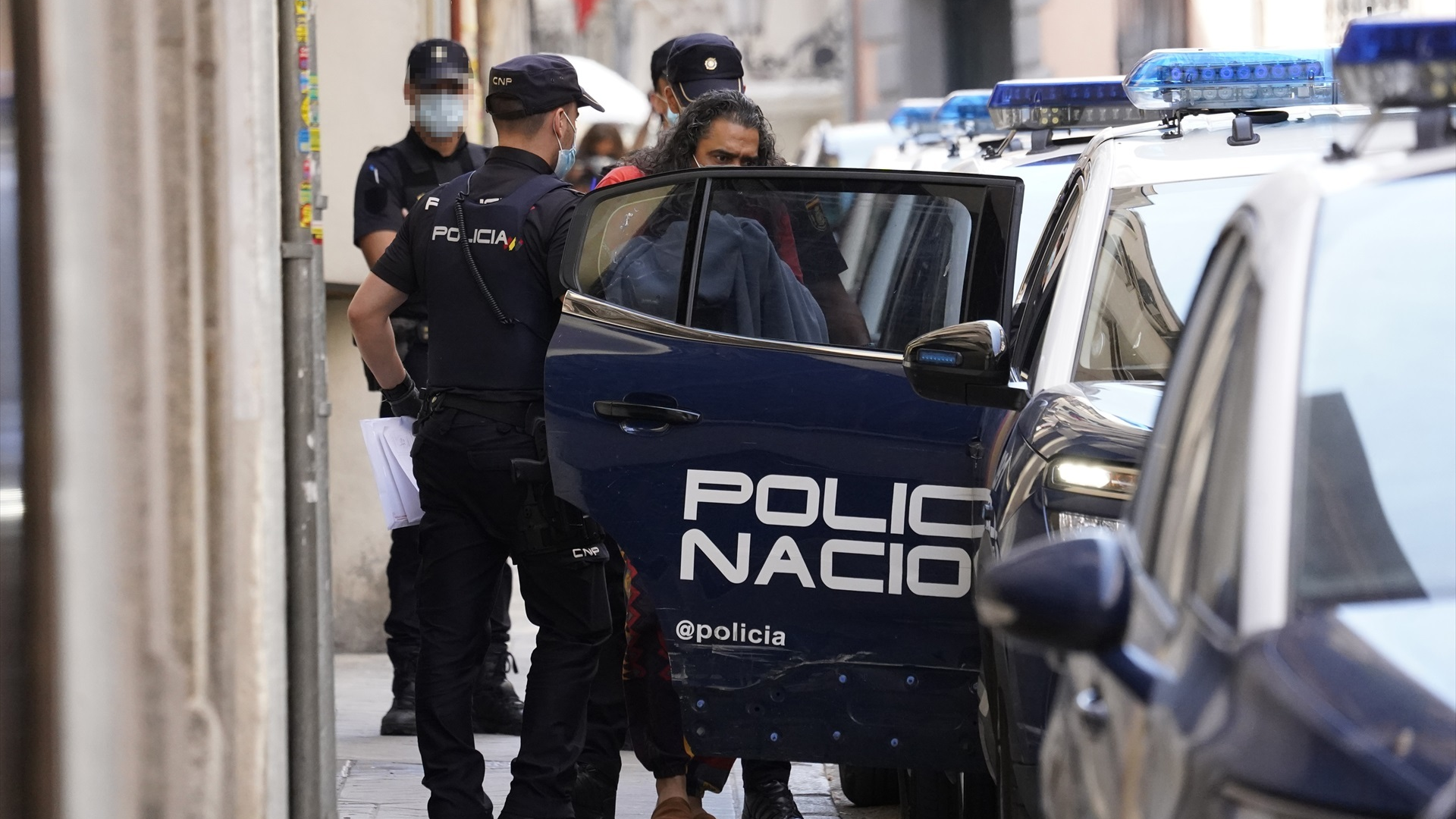 O cantante Diego el Cigala saíndo detido de comisaría, o 10 de xuño de 2021, en Madrid (Foto de arquivo/Ángel Díaz Briñas/Europa Press)