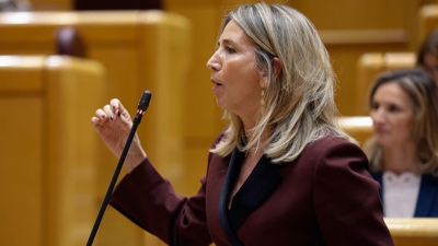 A voceira do PP no Senado, Alicia García (EFE/ J.P.Gandul)