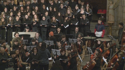 Os alumnos do conservatorio lucense ensaiaron a obra durante todo o trimestre