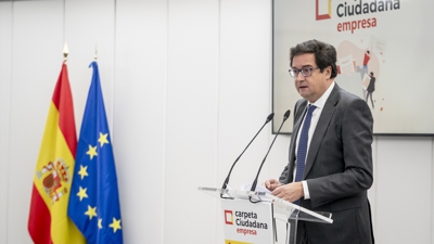 Óscar López, durante unha presentación en Madrid (A. Pérez Meca/Europa Press)