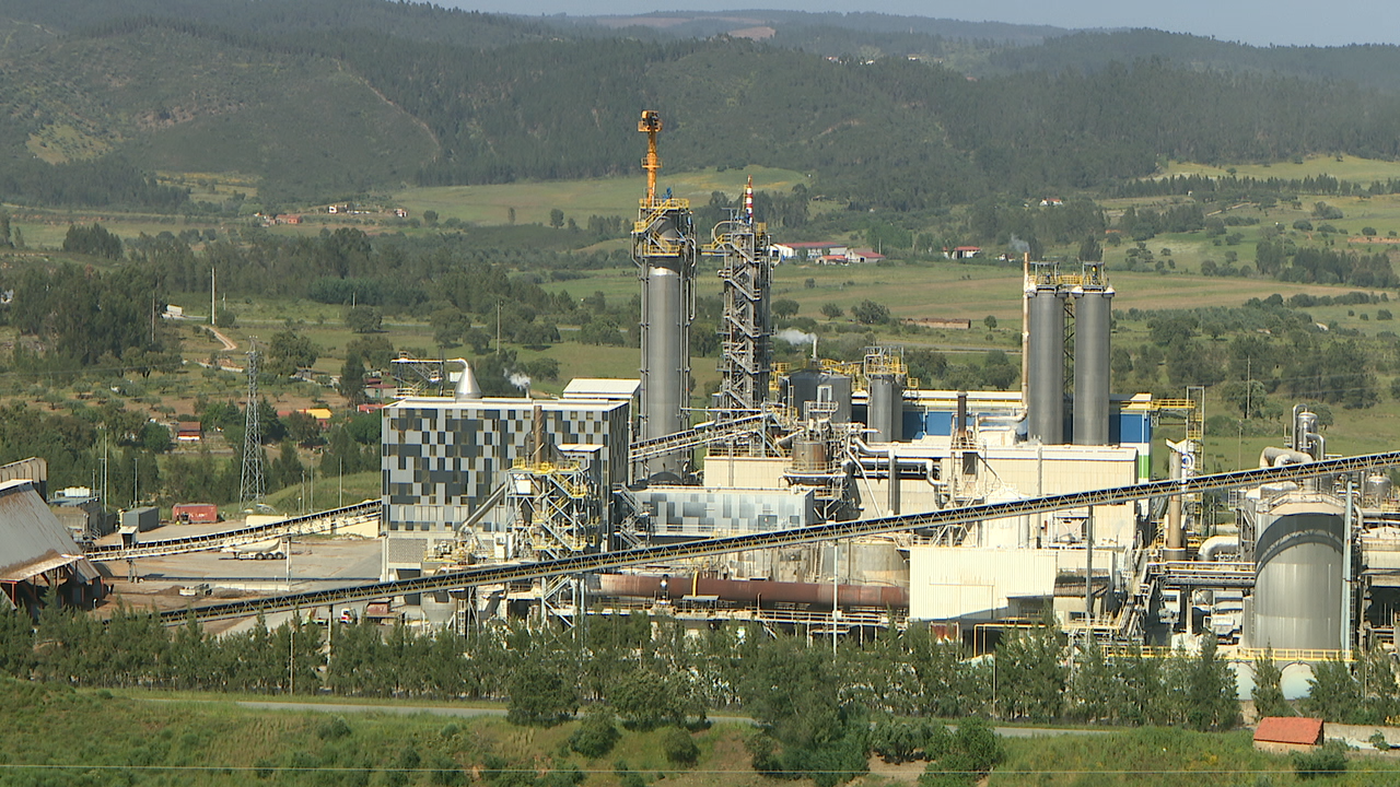 Fábrica de Altri en Portugal (TVG).