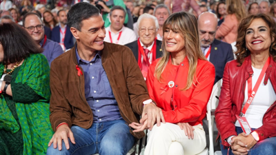 Imaxe de arquivo de Pedro Sánchez e Begoña Gómez. Europa Press/Francisco Daguerre.