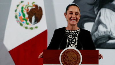 A presidenta de México, Claudia Sheinbaum. REUTERS/Henry Romero.