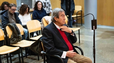 Foto de arquivo do exvicepresidente do Goberno de España, exministro e expresidente de Asturias, Francisco Álvarez-Cascos, durante o xuízo na Audiencia Provincial de Oviedo, a 7 de xaneiro de 2025 (Imanol Rimada/Europa Press)