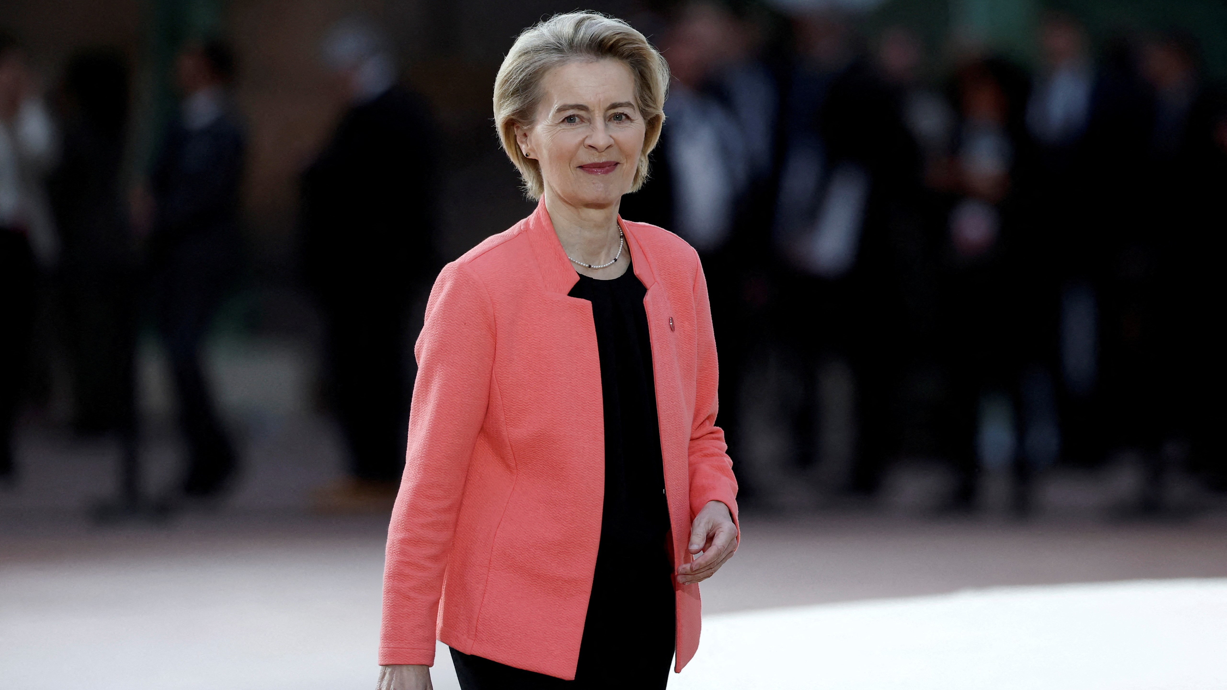 Von der Leyen este martes nun acto en París (Reuters/Benoit Tessier)