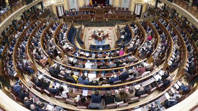 O Congreso dos Deputados este mércores