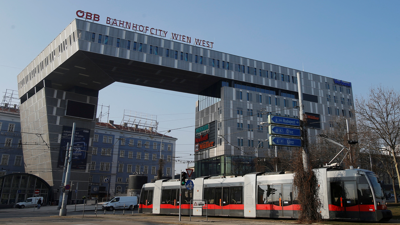 Imaxe de arquivo da estación de trens Westbahnhof, en Viena. REUTERS/Heinz-Peter Bader