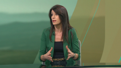 A conselleira de Vivenda, María Martínez Allegue, este martes nunha entrevista no 'Bos días'