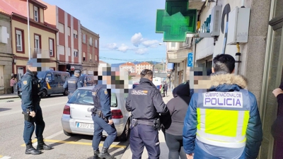 Desarticulación dun punto de venda de droga en Teis, Vigo. Europa Press.