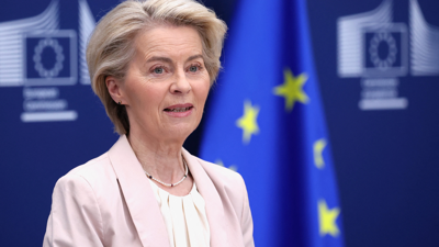 Presidenra Ursula von der Leyen/Yves Herman/Reuters