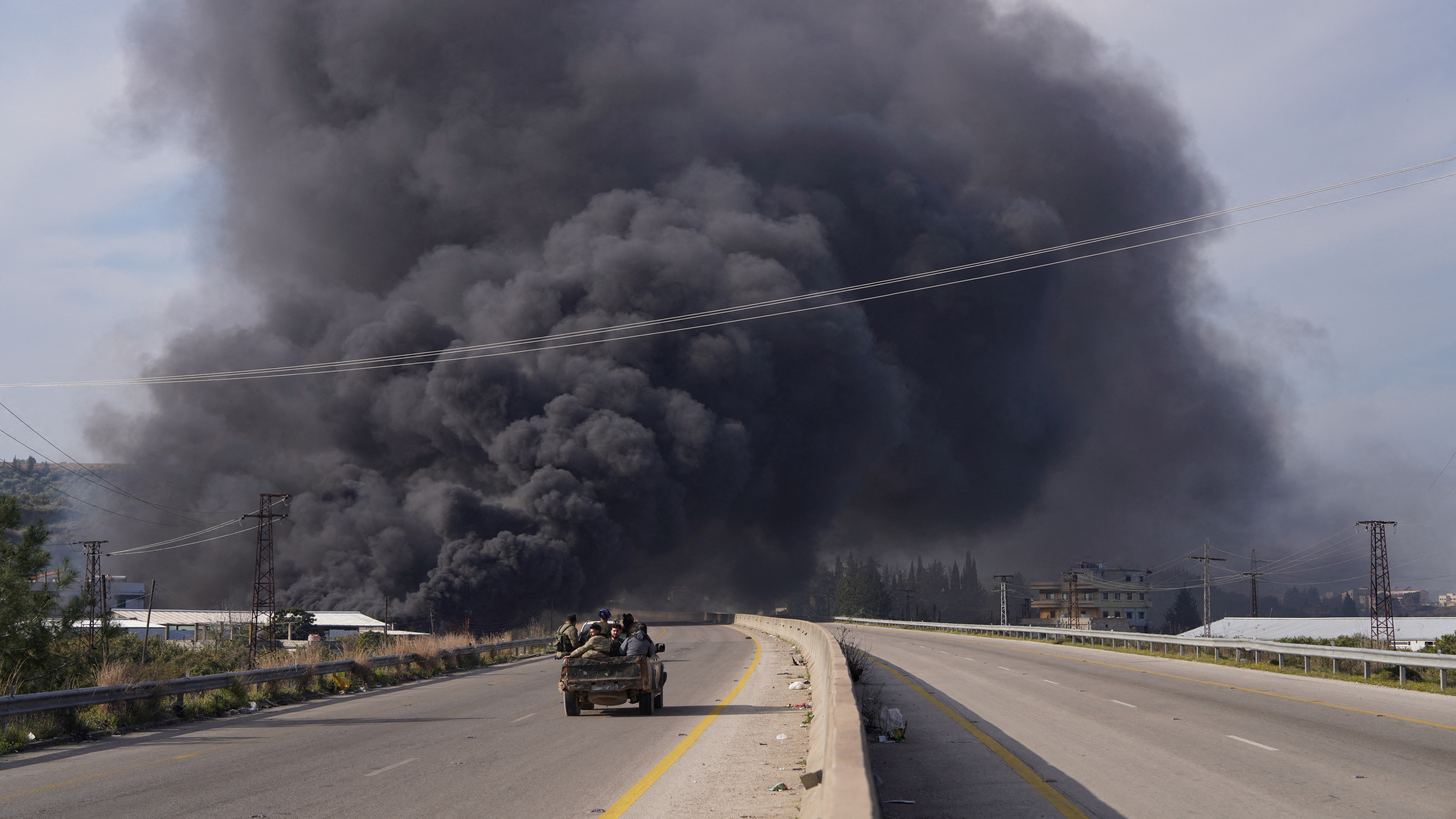 Membros das forzas sirias en Latakia. REUTERS/Karam al-Masri