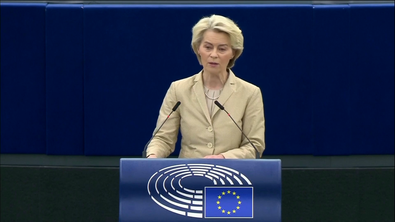 Ursula Von der Leyen, presidenta da Comisión Europa