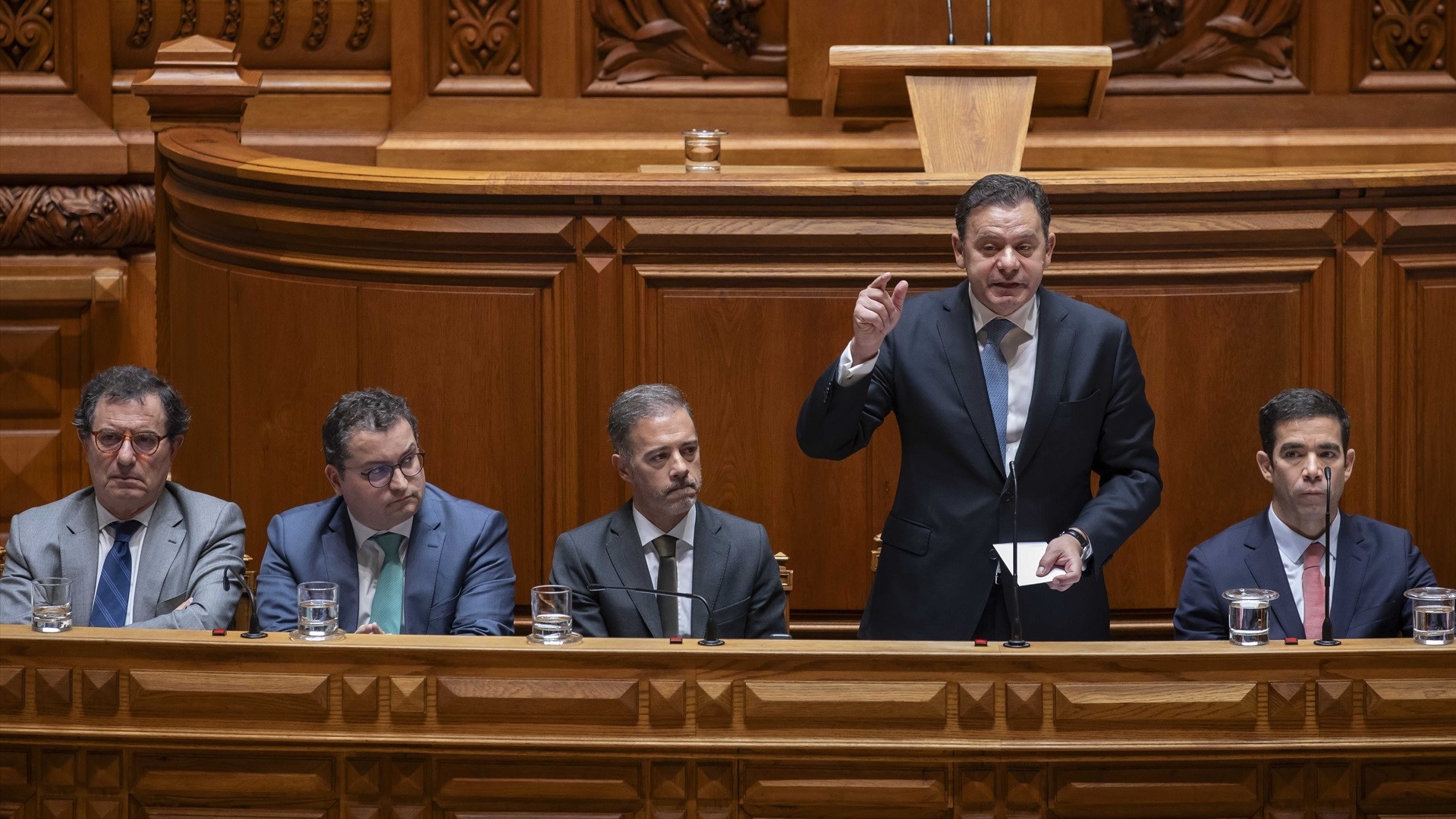 Luís Montenegro, nunha foto de arquivo no Parlamento (Europapress)