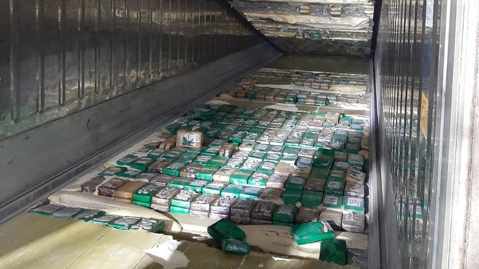 Incautáronse 73 toneladas de cocaína/Imaxe cedida/Guardia Civil