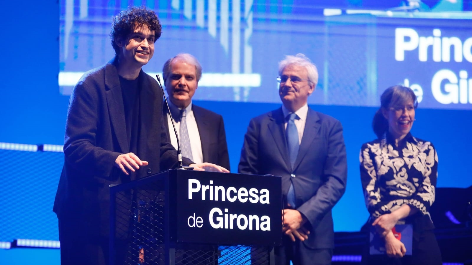 Manuel Bouzas recolle o Premio Princesa de Girona de Artes 2025 en Almería/Marián León/Europa Press