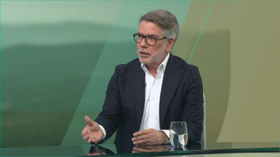 O CEO de Altri, José Soares de Pina, nunha entrevista este martes no 'Bos Días' da TVG