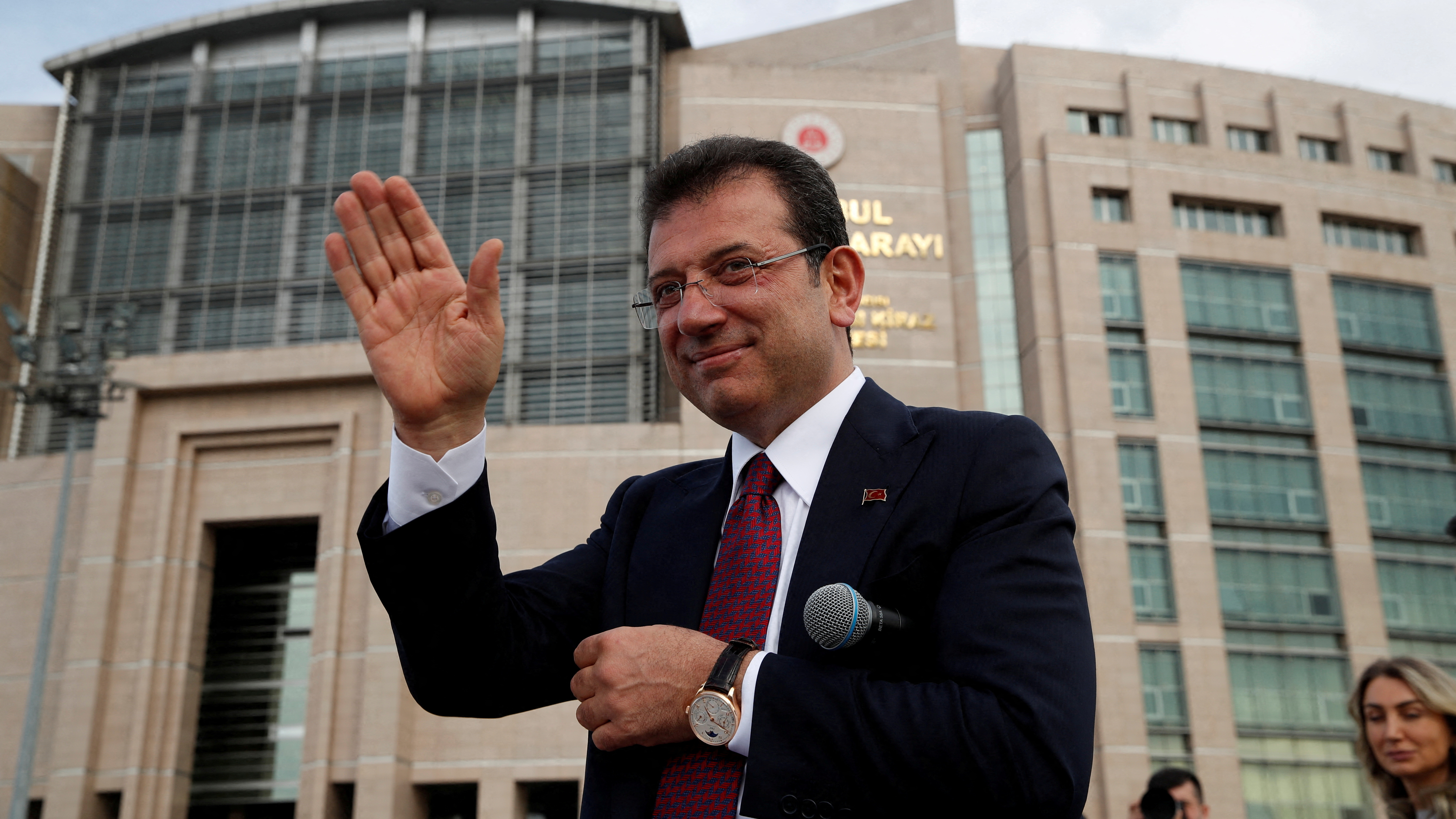 O alcalde de Istambul,  Ekrem Imamoglu (Reuters / Arquivo)