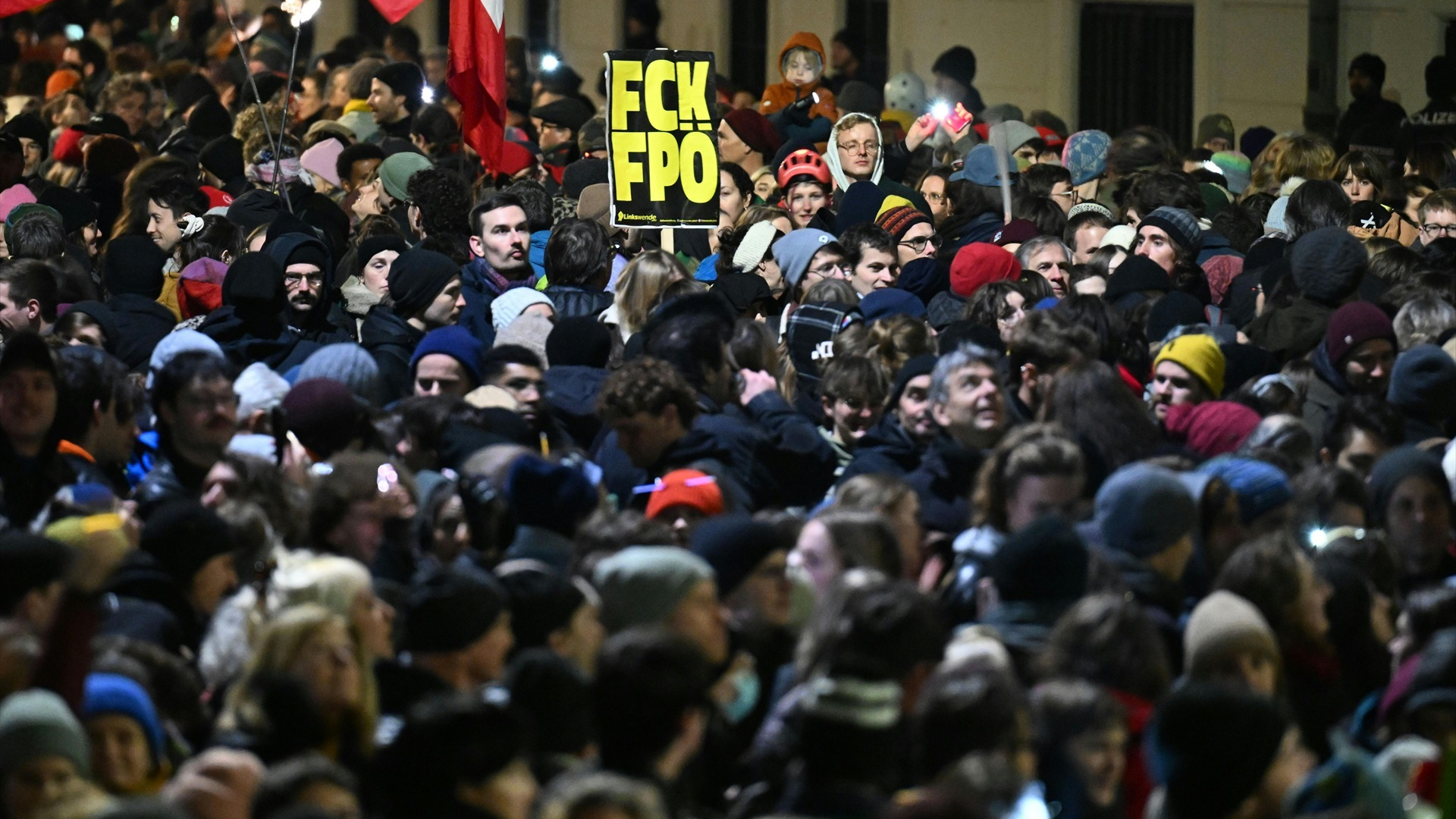 A xente participa nunha protesta /Helmut Fohringer/Foto de arquivo/Europa Press